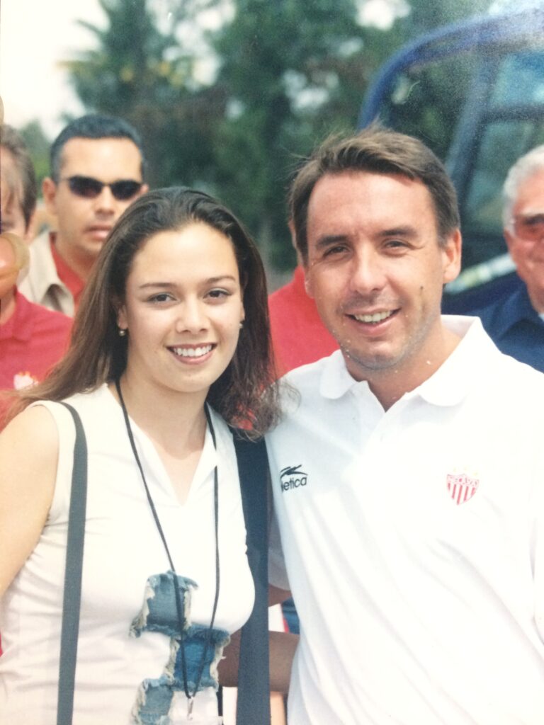 Con Emilio Azcarraga